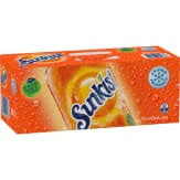 Sunkist Orange Crush Soft Drink Cans 375mL 10pk