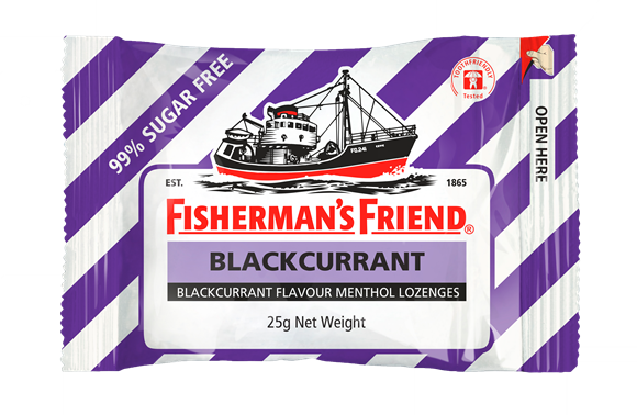 Fishermans Friend Blackcurrant Lozenges 25g