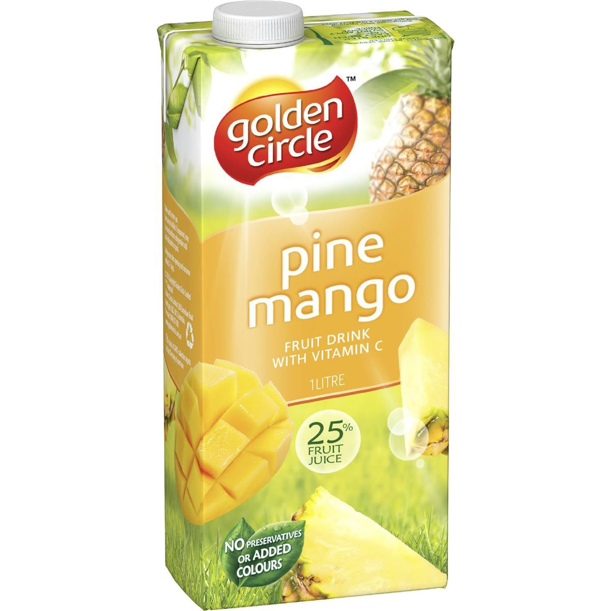 Golden Circle Fruit Drink Pine Mango 1L