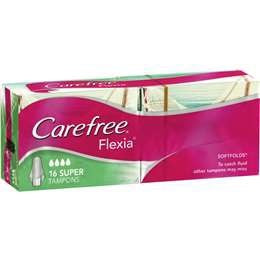 Carefree Tampons Super 16pk