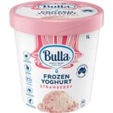 Bulla Frozen Yoghurt Strawberry 1L