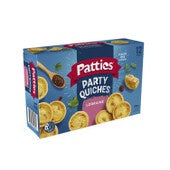 Patties Lorraine Quiche Party 550g 12pk