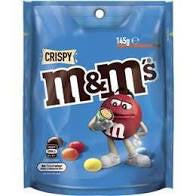 M&Ms Crispy Chocolate Medium Bag 145g