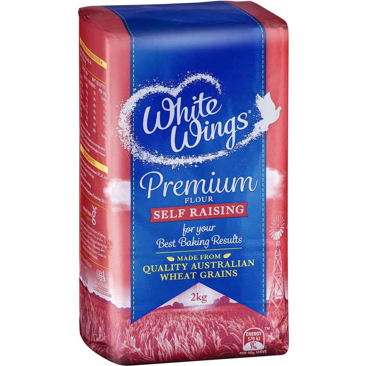 White Wings Flour Self Raising 2kg