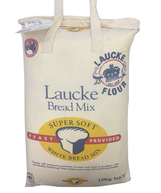 Laucke Bread Mix Super Soft White 10kg