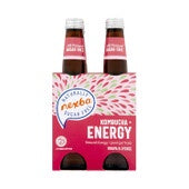 Nexba Kombucha + Energy Guava & Lychee 330ml 4pk