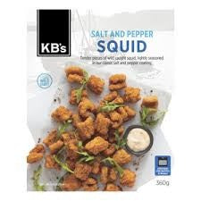 KBs Salt And Pepper Squid 360g