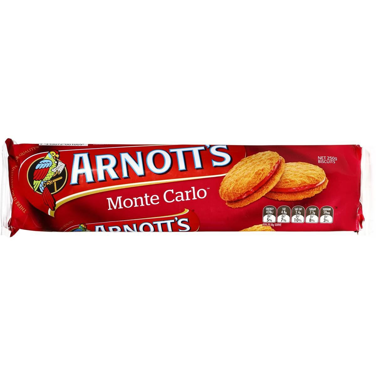 Arnotts Monte Carlo 250g