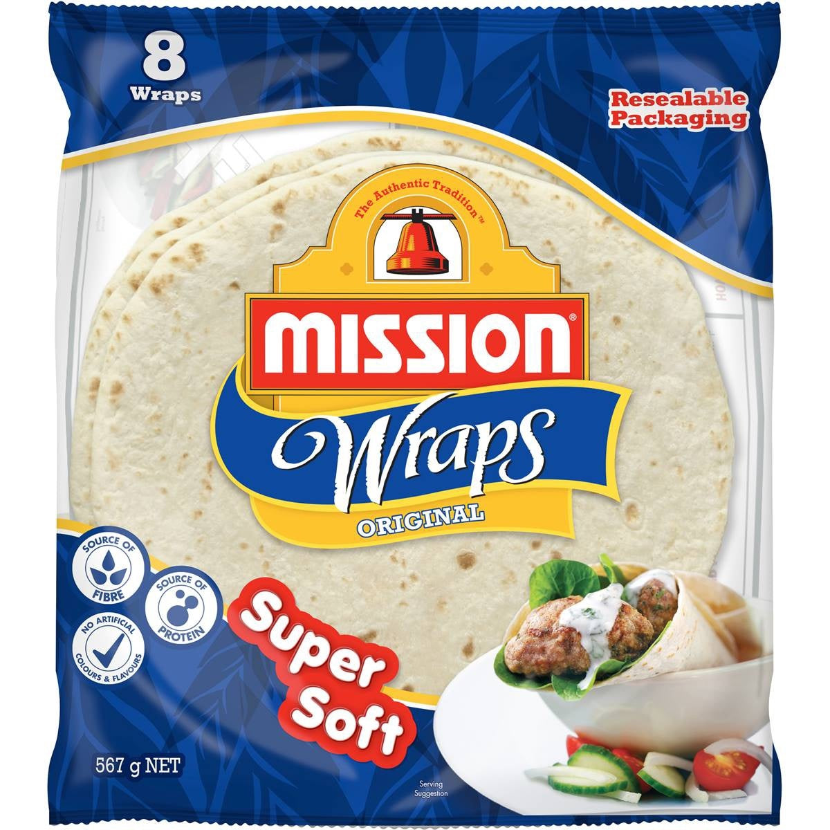 Mission Wraps Original 8pk