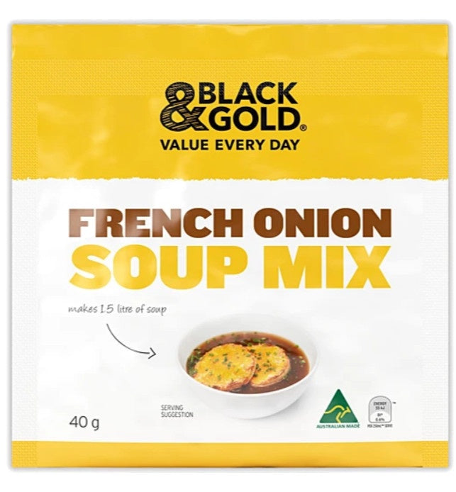 Black & Gold French Onion Soup Mix 40g