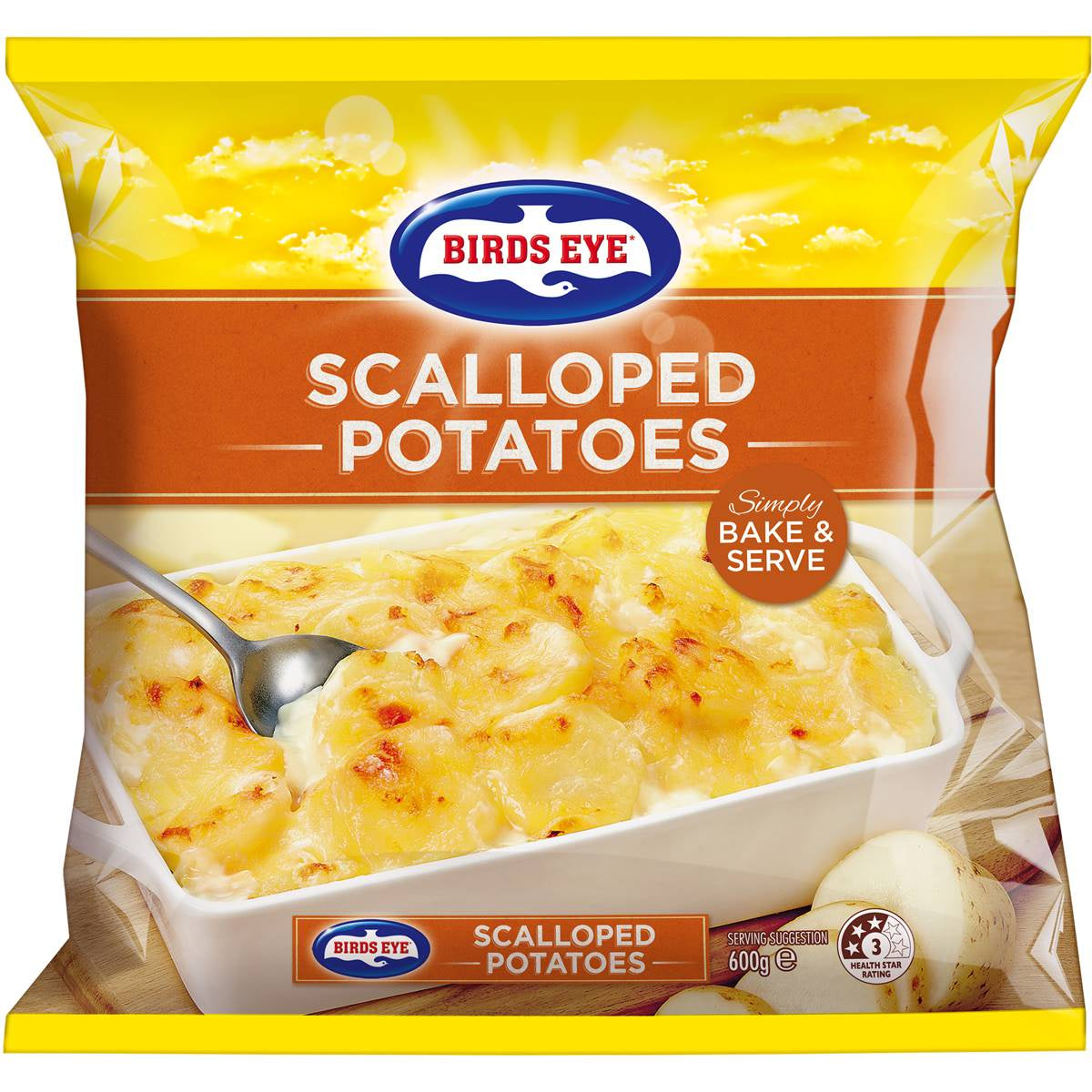 Birds Eye Potatoes Scalloped 600g