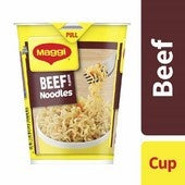 Maggi 2 Minute Noodles Beef Single Cup 58g