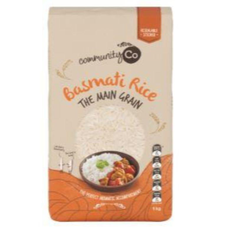 Community Co Rice Basmati 1kg