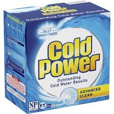 Cold Power Laundry Powder Advanced Clean 2kg