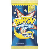 Poppin Microwave Popcorn Butter Flavour 100g