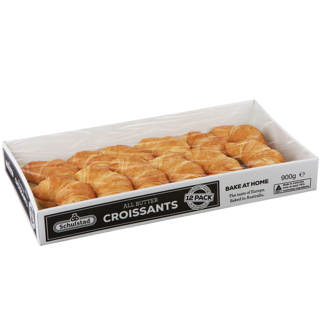 Schulstad Butter Croissants 900g 12pk