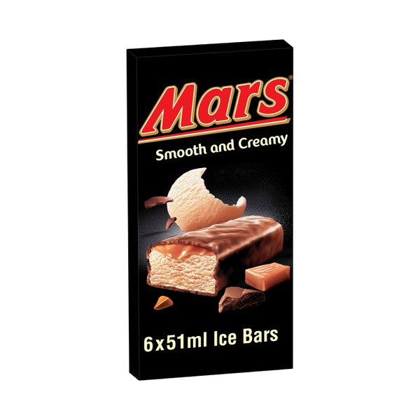 Mars Chocolate Smooth Creamy Ice Bar 295mL 6pk