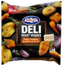 Birds Eye Deli Roast Veggies Potato, Pumpkin, Red Onion, Carrot 600g