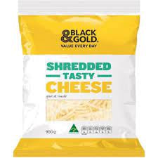 Black & Gold Shredded Tasty Cheese 900g