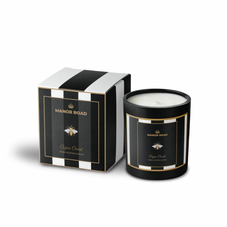 Manor Road Natural Soy Wax Scented Candle Capri Coast 22 300ml