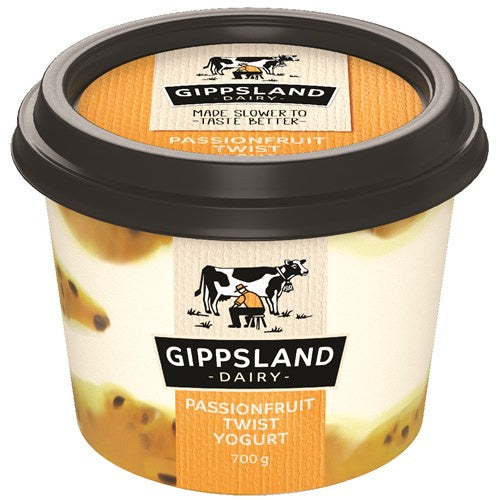 Gippsland Yoghurt Passionfruit Twist 700g