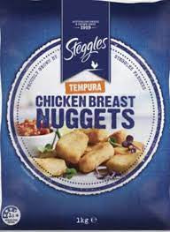 Steggles Chicken Nuggets Tempura 1kg