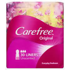 Carefree Original Liners unscented 30pk