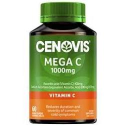 Cenovis Mega C Orange Chewable Tablet 1000mg 60