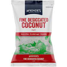 McKenzie's Fine Dessicated Coconut 250g