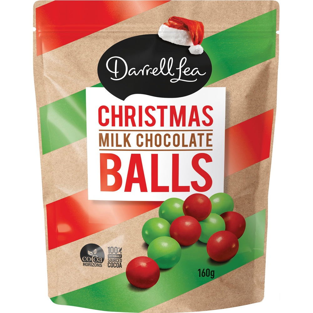 Darrell Lea Christmas Balls 160g