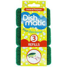 Dishmatic Refill General Purpose 3pk