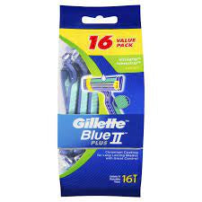 Gillette Blue II Plus Disposable Razors 16pk