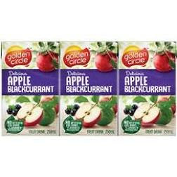 Golden Circle Fruit Drink Apple & Blackcurrant 250ml 6pk