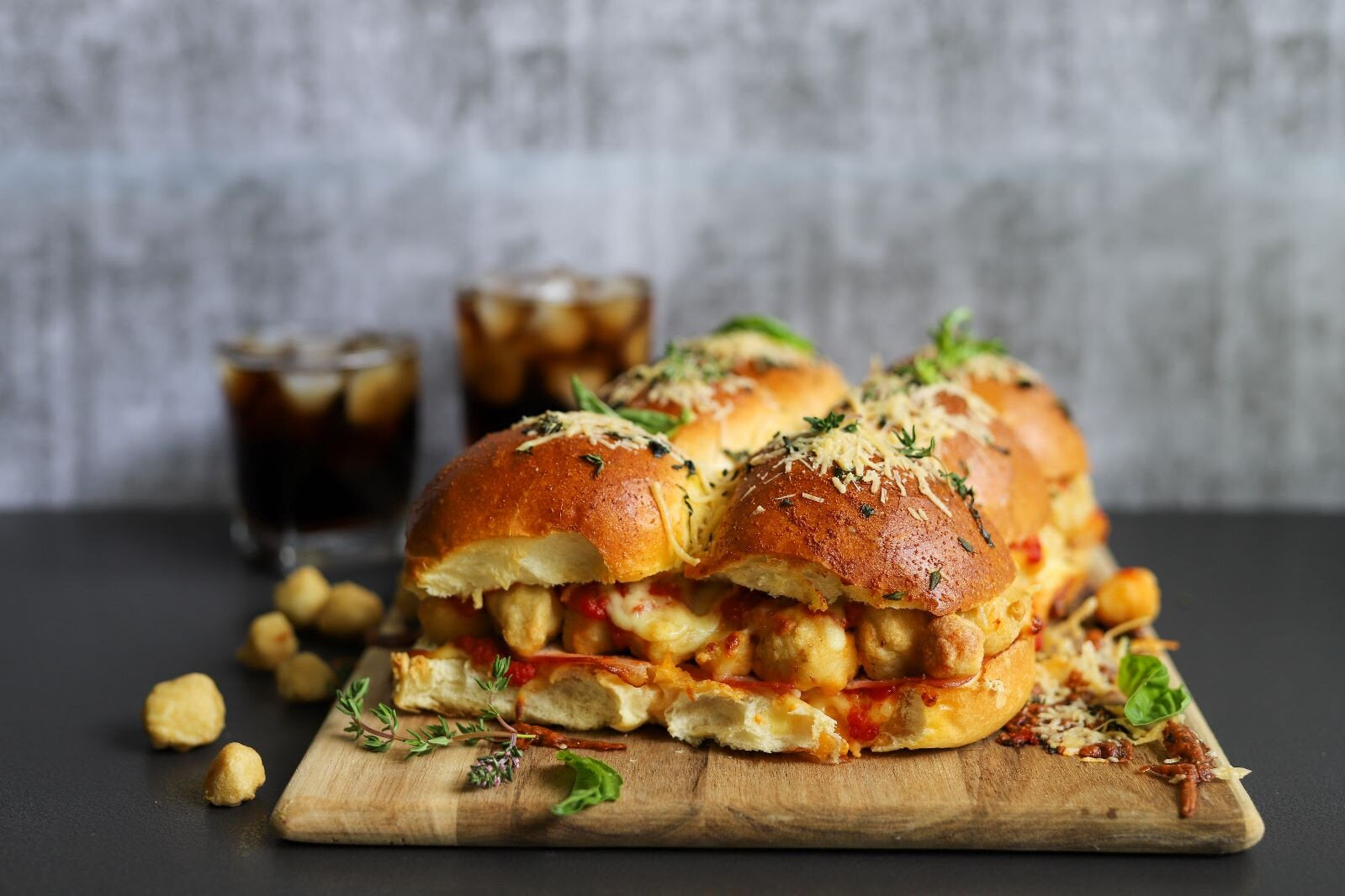 Meal Kit Dinner-in-a-Box Chicken Parmi Slider Bake