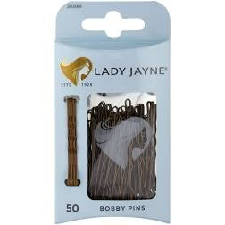 Lady Jayne Brown Bobby Pin 4.5cm 100pk