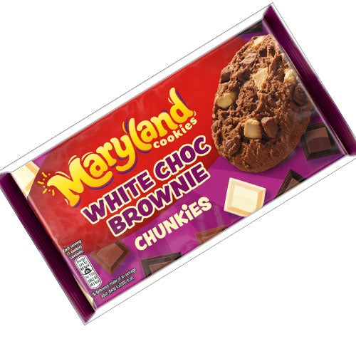 Maryland Chunkies White Choc Brownie 144g