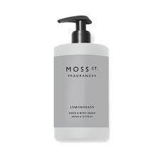 Moss St Hand & Body Wash Lemongrass 450ml