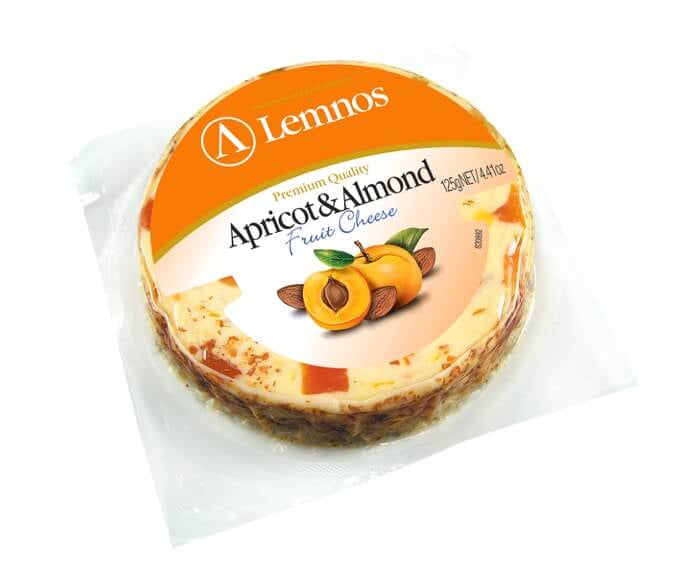 Lemnos Apricot & Almond Cheese 125g