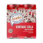 Nexba Crafted Soda Vintage Cola 250ml 4pk