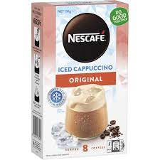 Nescafe Coffee Sachets Iced Cappuccino Original 8pk