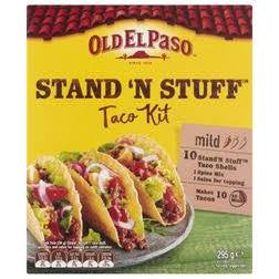 Old El Paso Taco Kit Stand N Stuff 295g