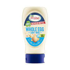 Praise Whole Egg Light Mayo 25% Less Sugar 380g