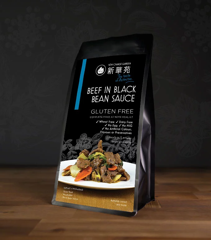 New Chinese Garden Beef in Black Bean Sauce 570g