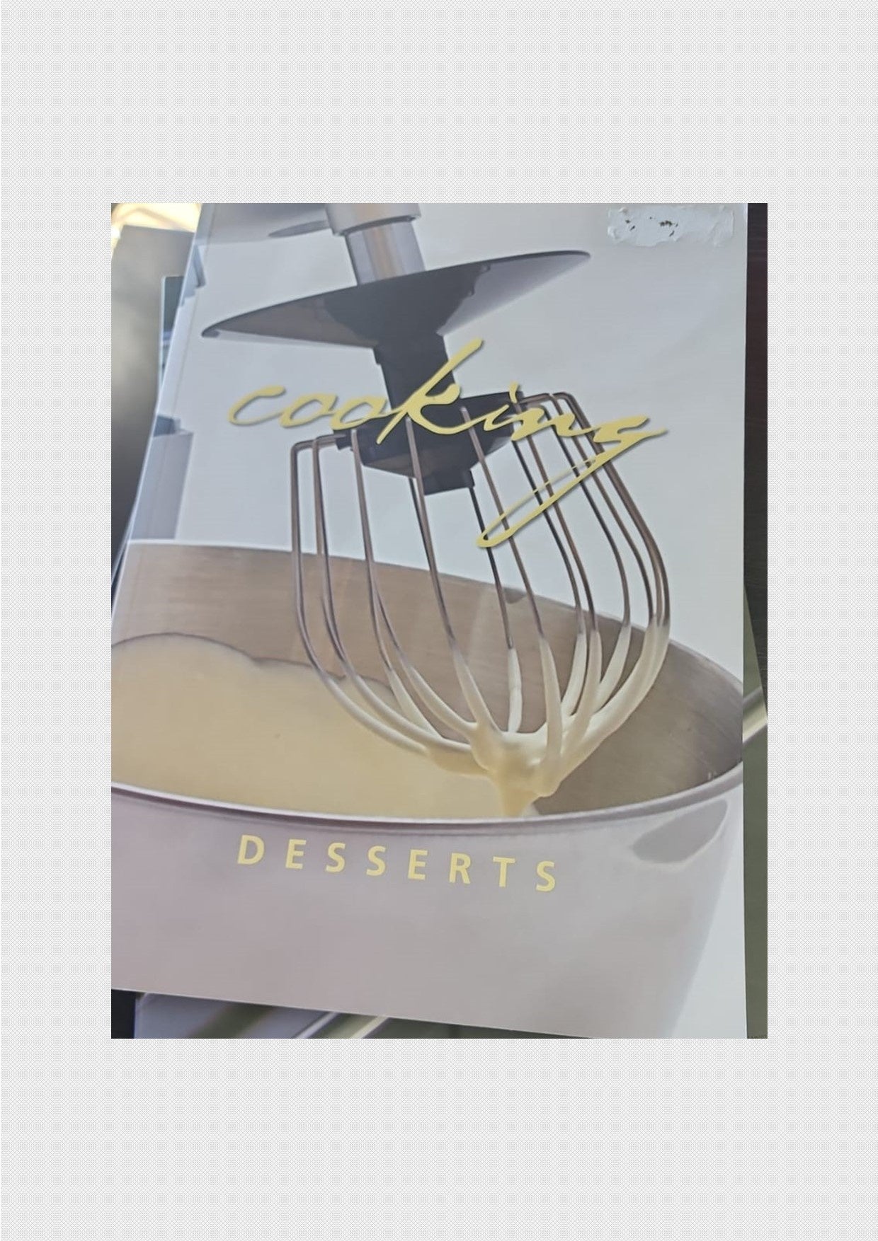 Cooking Desserts Recipe Book