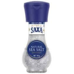 Saxa Natural Sea Salt Grinder 90g