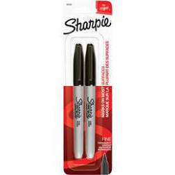 Sharpie Permanent Marker Black 2pk