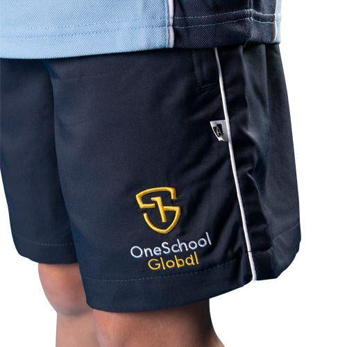 Shorts Sports Navy with Logo