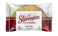 Stevenson Village Pies Beef Curry Steak Pie 1pk