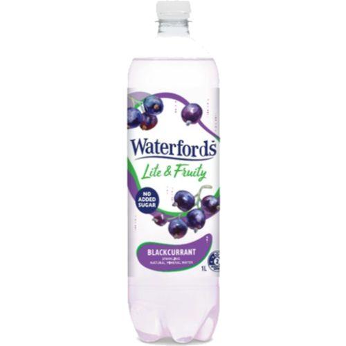 Waterfords Sparkling Mineral Water Blackcurrant 1L