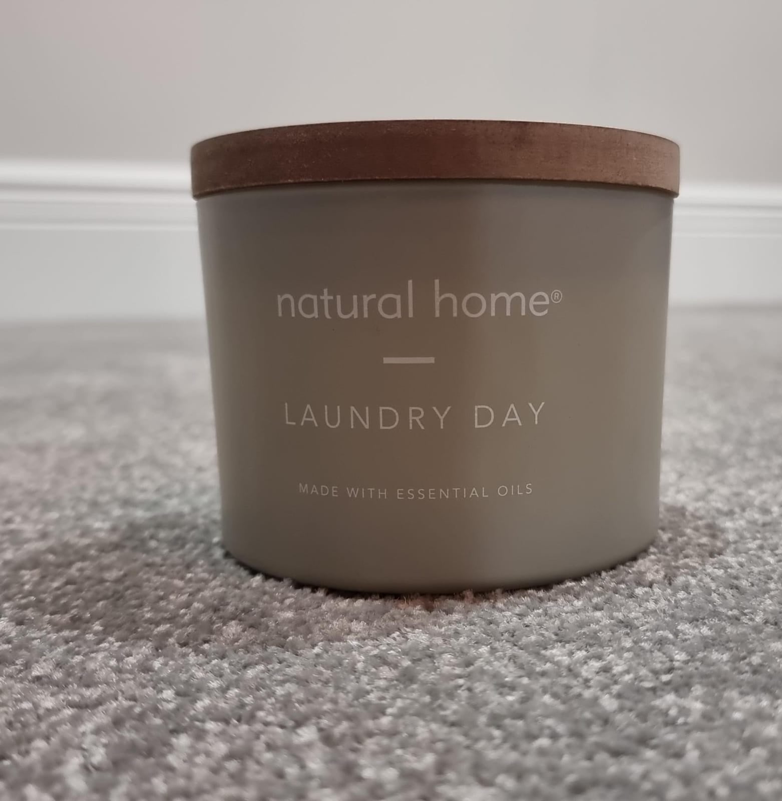 Natural Home Candle Laundry Day 340g